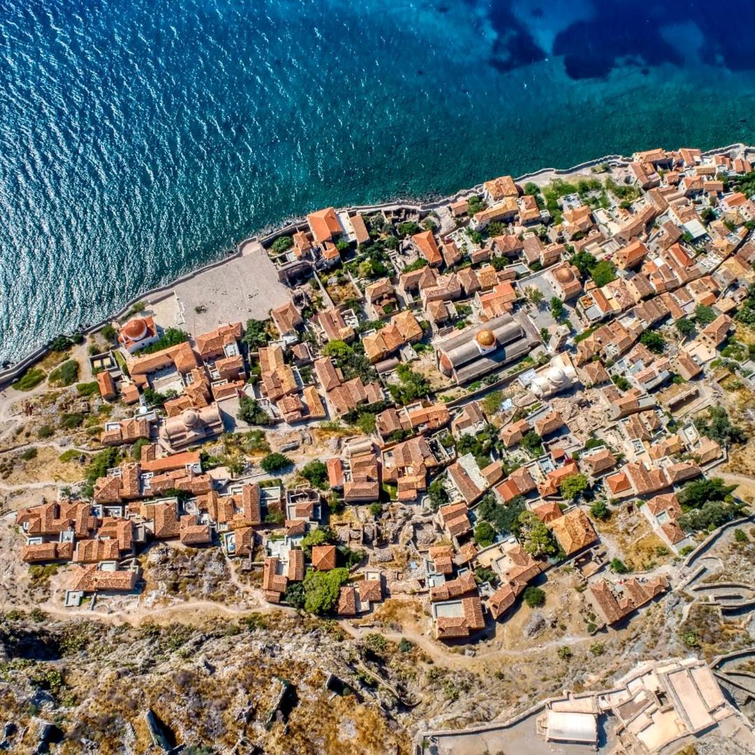Ypatia Cozy Castle Suite Apartment With Loft Monemvasia Exterior photo